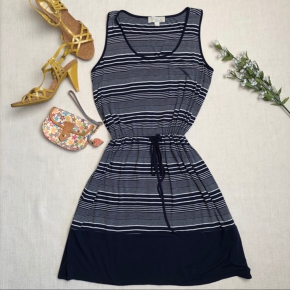 Olive & Oak Dresses & Skirts - 2/$10 CLEARANCE Olive & Oak Dress Navy Striped
